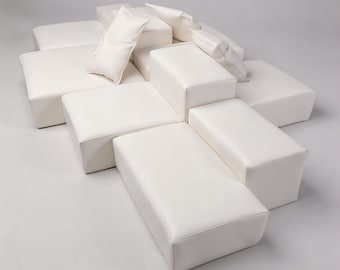 Modular Sectional Sofa, Modular Sofa, Custom Modular Seating