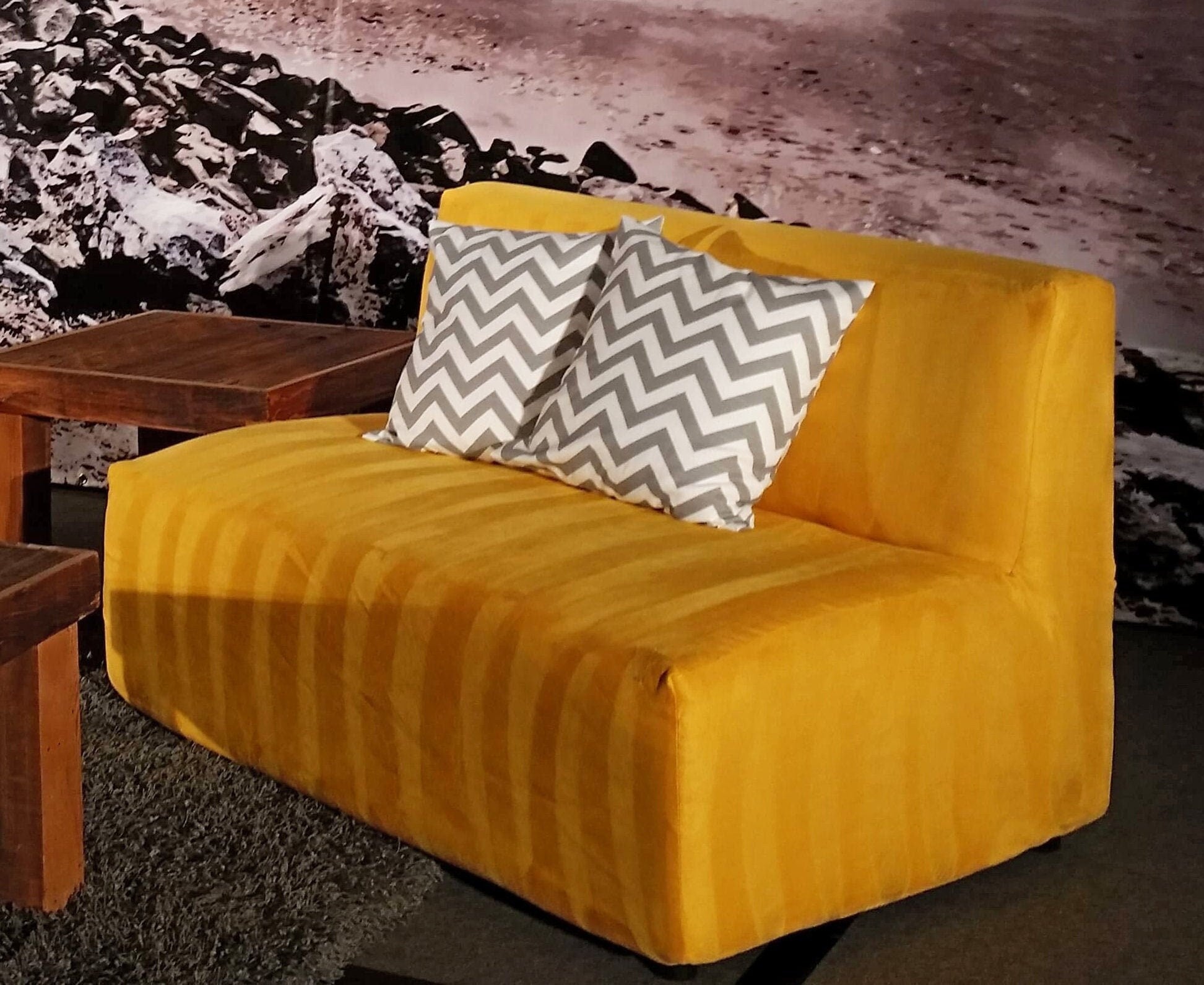 Armless sofa deals