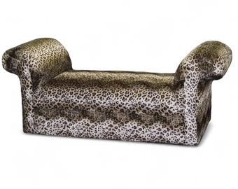Enchanted Bench | Custom Asymmetrical Upholstered Settee