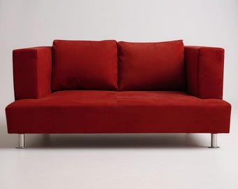 Designer Loveseat | Custom Upholstered Lounge Sofa