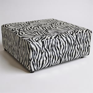 Upholstered Ottoman, Square Ottoman Bench