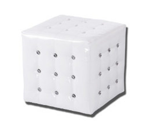 Crystal outlet tufted ottoman