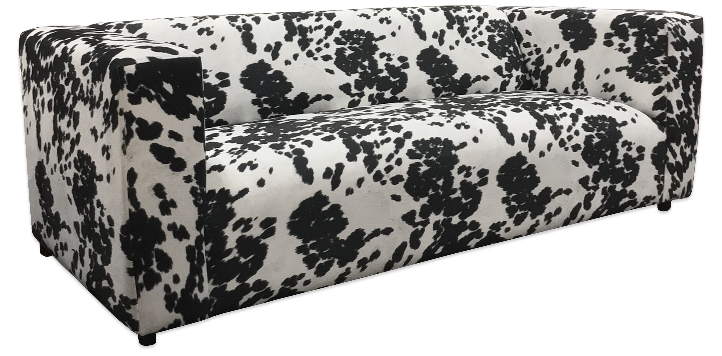 Cow Print Sofa Cowhide Couch - Etsy