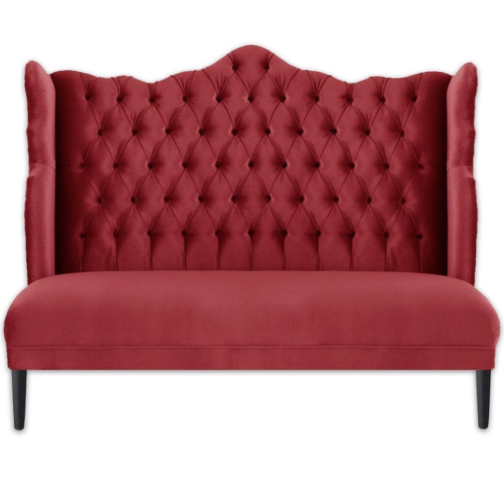 High back loveseat bench new arrivals