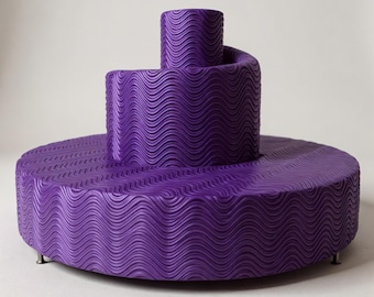 Lost In Never Land Bench | Round Sofa Centerpiece | Custom Lobby Seating