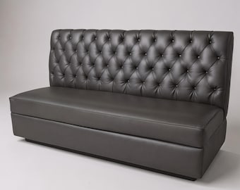 Kitchen Bench Banquette | Upholstered Custom Dining Booth Seating | Modern Bench