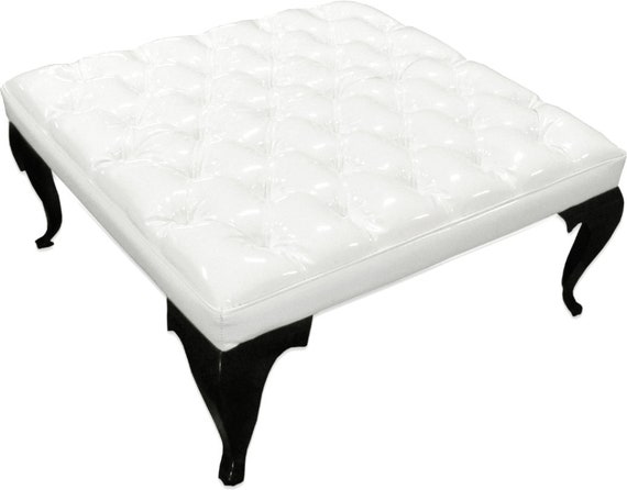 Custom cheap tufted ottoman
