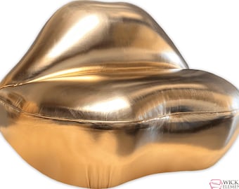 Kiss Loveseat | Iconic Lip-Shaped Sofa | Retro Pop Art Furniture