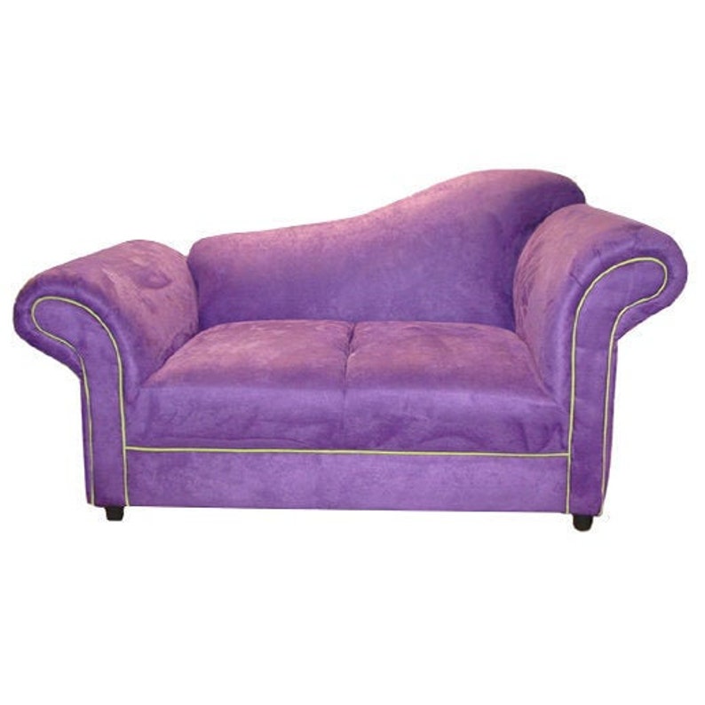 Cleopatra Loveseat, Custom Piping image 2