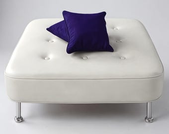 Highland Ottoman | Tufted Centerpiece Coffee Table