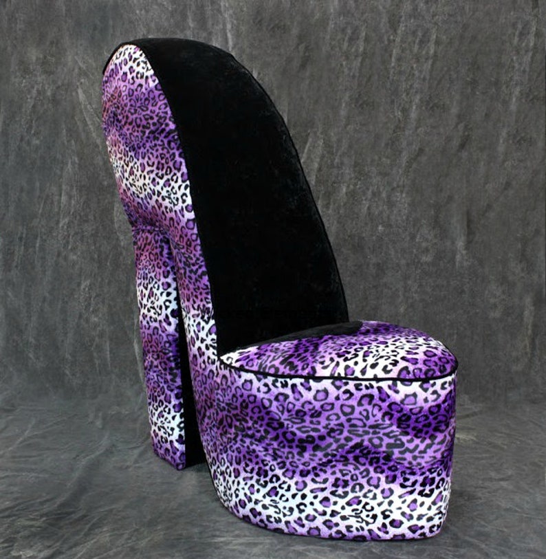 Shoe Chair High Heel Chair Custom Shoe Chair Stiletto Etsy