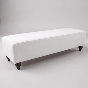 Classic Custom Bench | Upholstered Entryway or Bedroom Bench
