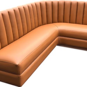 Curved Banquette Corner Bench Seat, Curved Booth, Kitchen Bench