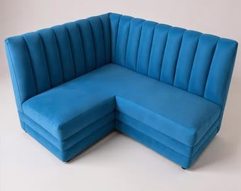 Custom Dining Booth, L Bench Banquette