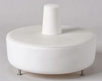 Custom Round Cone Centerpiece Banquette Bench | Modular Centerpiece Seating