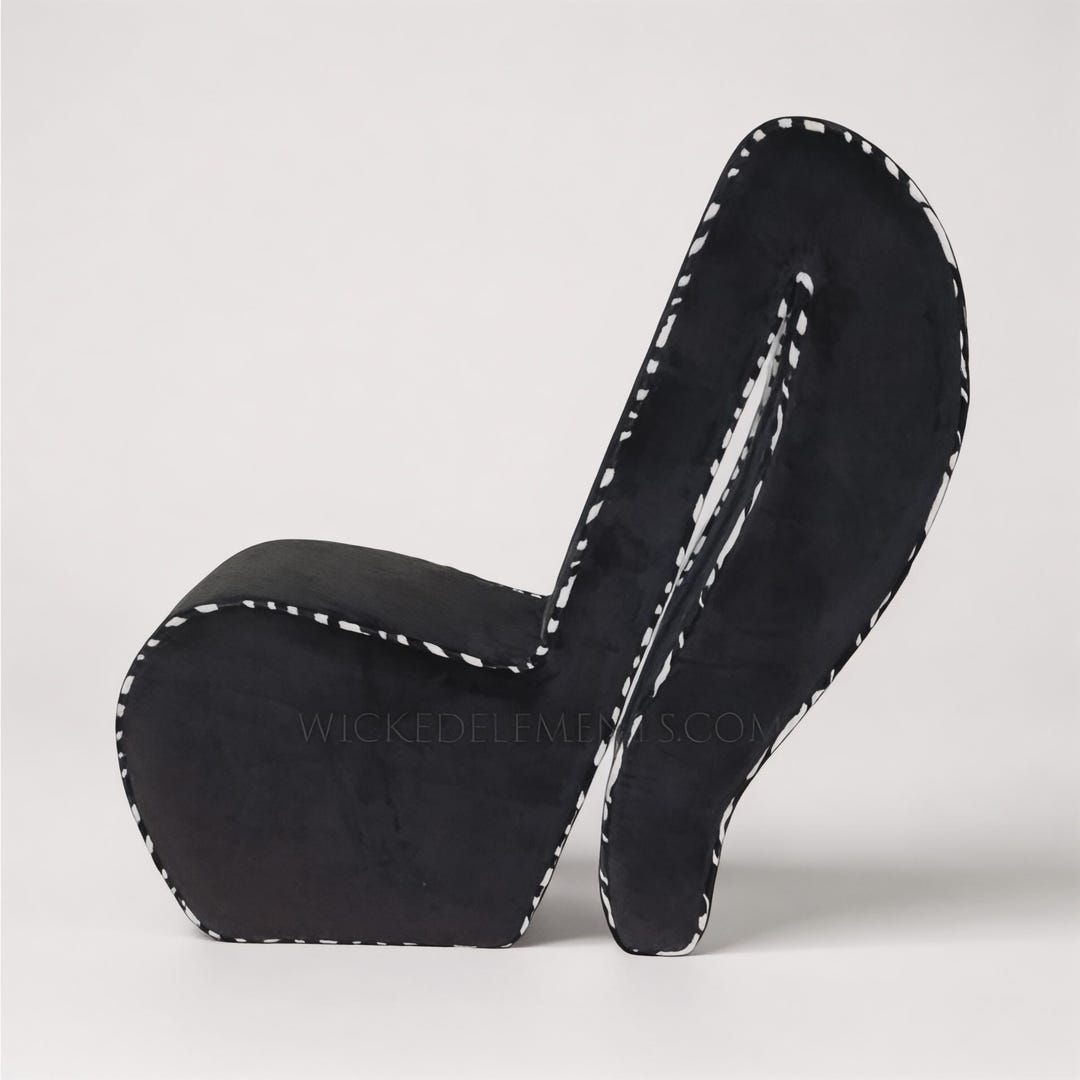 Musical Note Chair | Jazz Chair | Custom Music Themed Accent Chair - Etsy