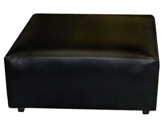 Upholstered Ottoman, Square Ottoman Bench