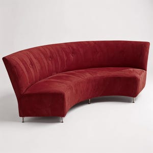 Custom Curved Wing Bench | High-Back Lounge & Event Seating