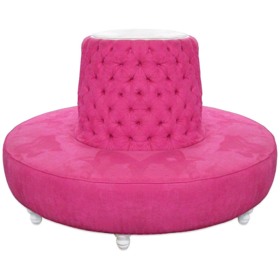 Sofá redondo Sofá circular Tufting Sofá circular Banqueta Etsy México