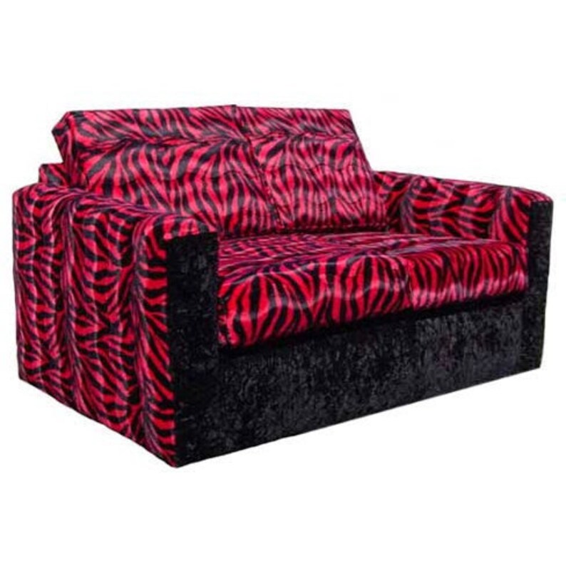 Tuxedo Loveseat Twotone Loveseat Modern Loveseat Etsy