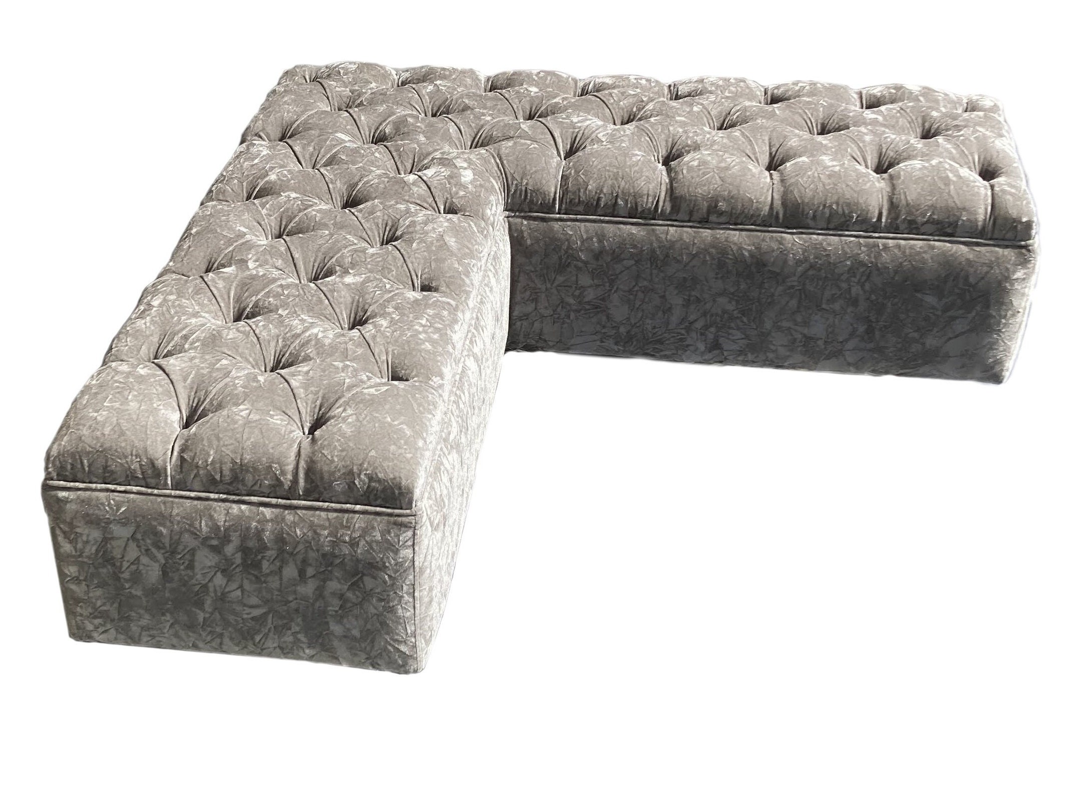 L shaped ottoman bench deals