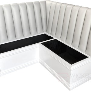 Kitchen Corner Banquette Seating With Storage, Breakfast Nook With ...