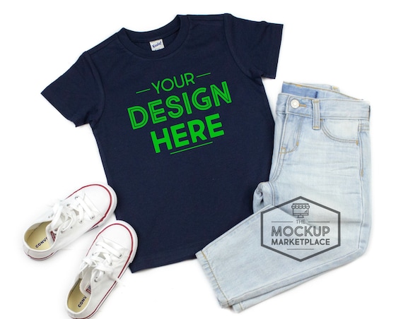 Kavio Tee Mockup Navy Unisex Crew Neck T-Shirt Kavio Tee Mockup Navy Unisex Crew Neck T-Shirt