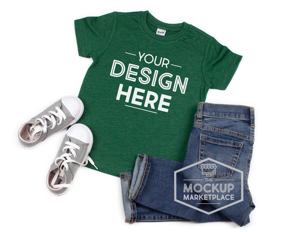 Kavio Tee Mockup Heather Dark Green Unisex Crew Kavio Tee Mockup Heather Dark Green Unisex Crew