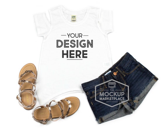 Kavio Cold Shoulder Short Sleeve Mockup White Cold