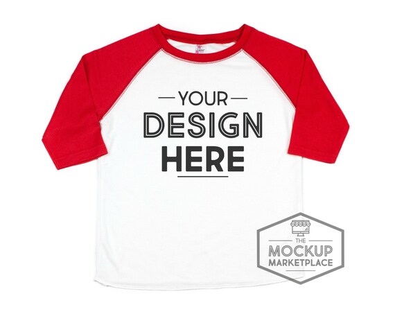 Laughing Giraffe Raglan Mockup Sublimation Raglan Raglan