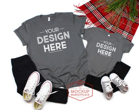 Free Asphalt Bella Canvas 3001 Unisex T-Shirt Mockup Bella ...