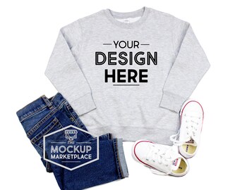 Grey Fleece Mockup Etsy