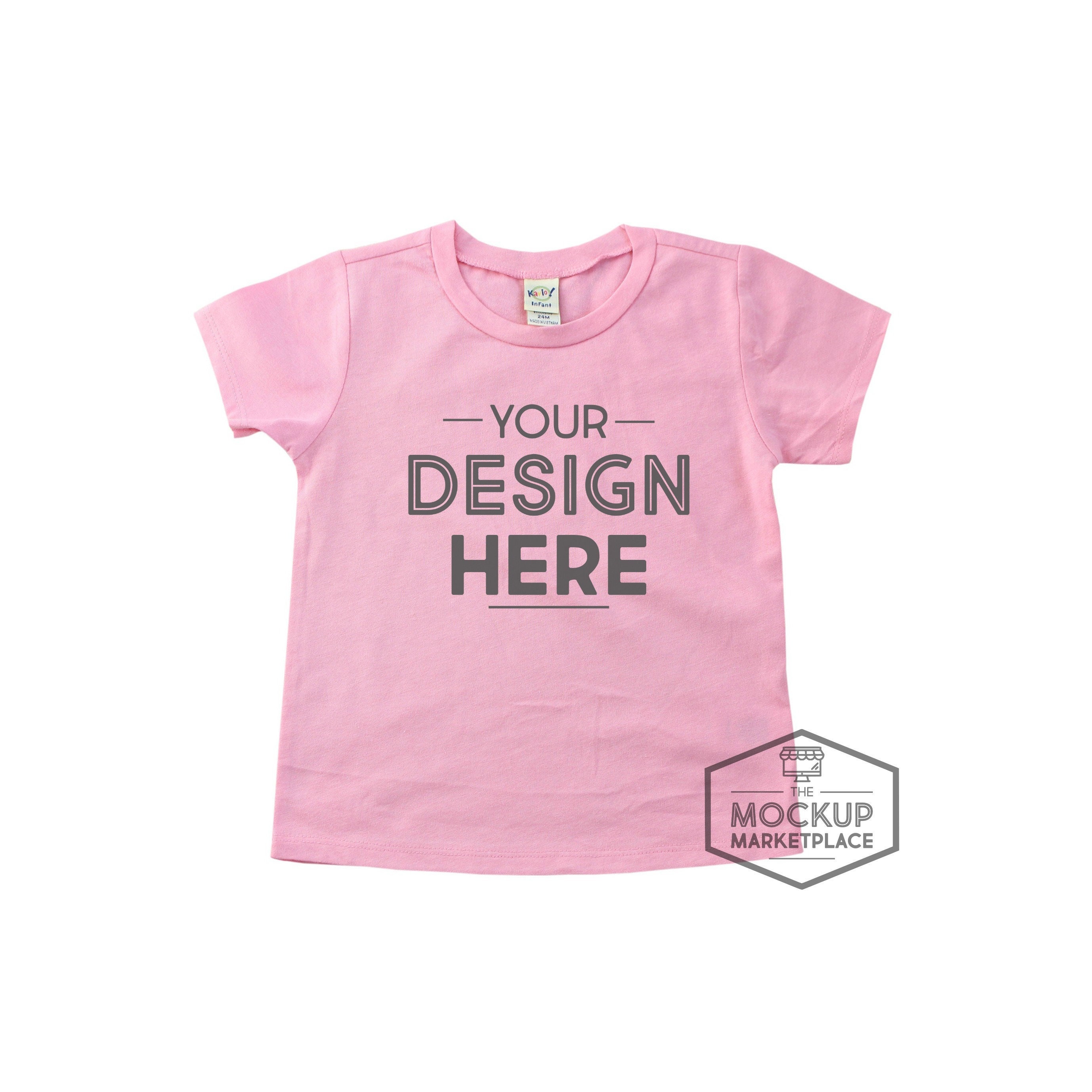 Download Kavio Tee Mockup Bubble Gum Pink Unisex Crew Neck T Shirt Etsy