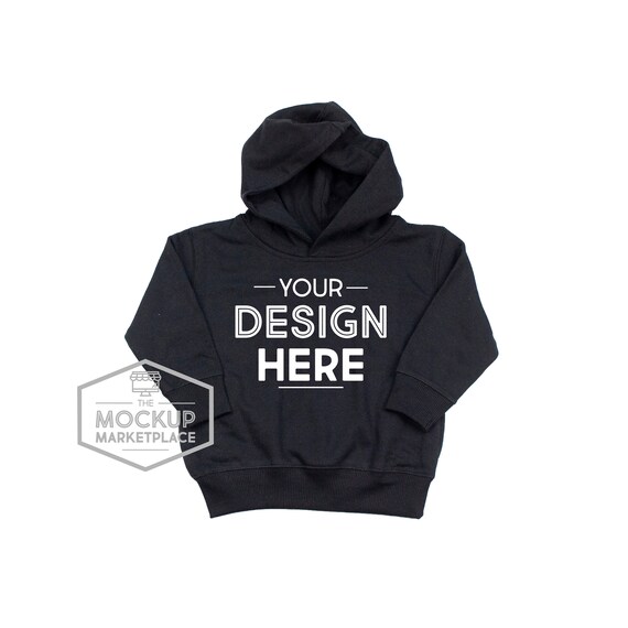 toddler black pullover hoodie