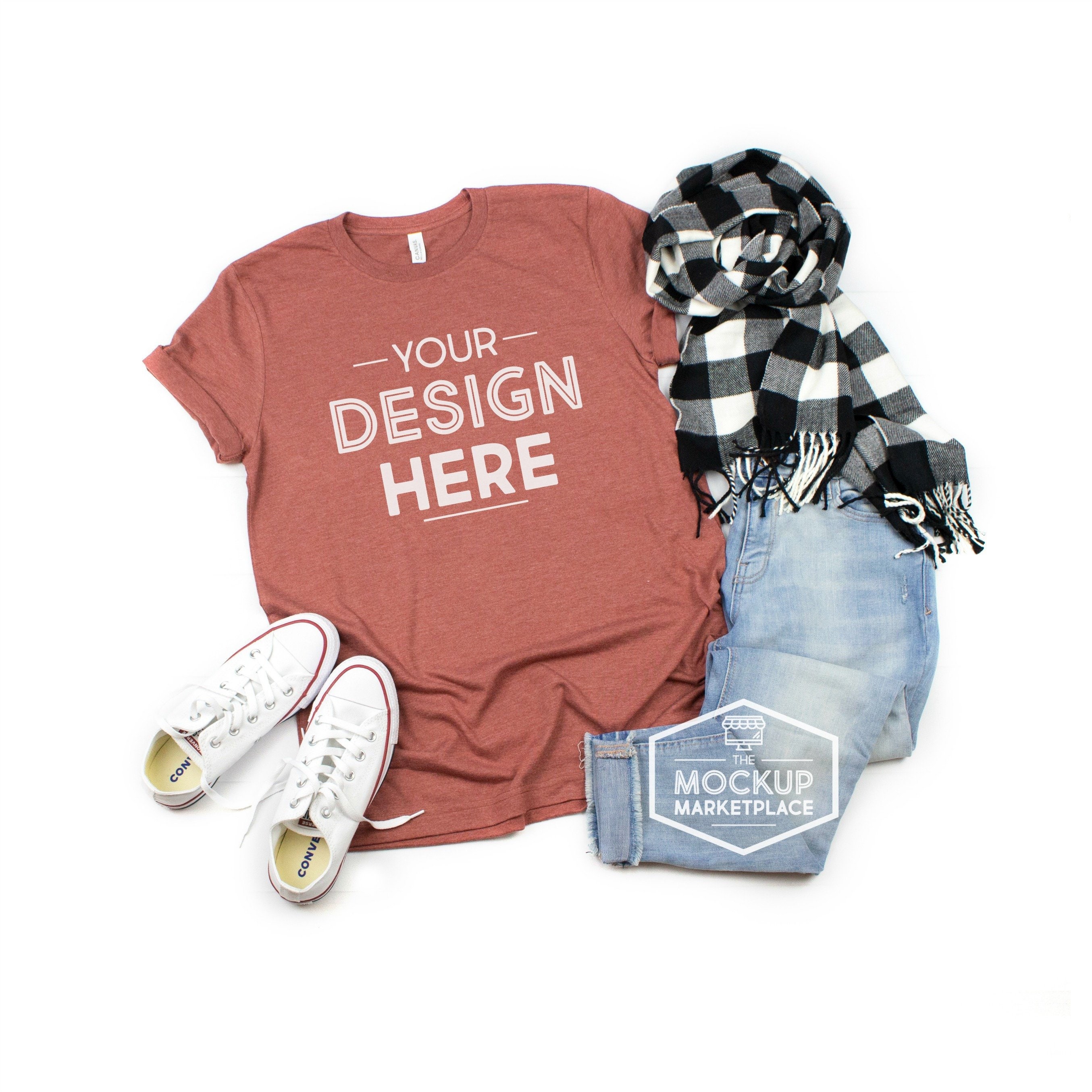 heather clay t shirt