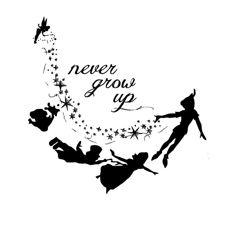 Free Free 241 Disney Svg Never Grow Up SVG PNG EPS DXF File