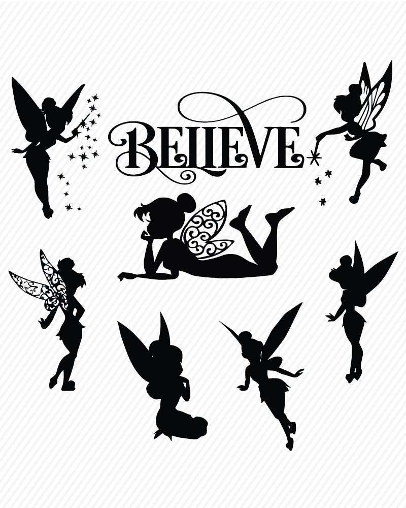 Download Tinkerbell svg Tinkerbell clipart Tinker Bell svg Disney ...