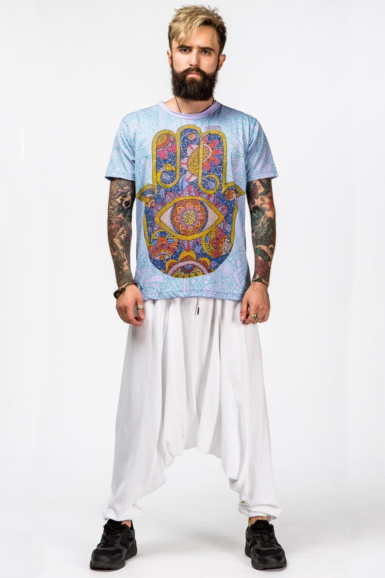 white cotton pants mens
