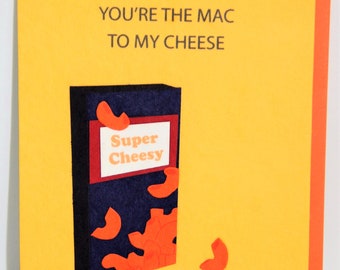 Mac n Cheese Greeting Card