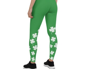 shamrock running tights
