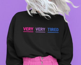 Bisexual Sweatshirt, Bi Pride Sweater, Bi Flag Aesthetic Clothing, cozy Bisexual Pride Flag Pullover, unisex Bisexual Flag Jumper, plus size