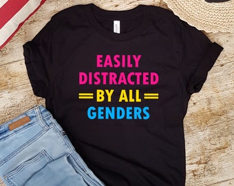 Pan Pride Shirt, Pansexual Shirt, Pansexual Pride Fashion, Omnisexual, LGBTQIAK, Pan Pride Gift, Pansexuality, Pride Shirt, Pansexual Gift