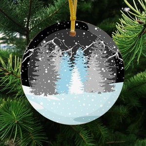 Demiboy Glass Ornament, Demiboy Pride Christmas Ornament, subtle Demiboy Flag Colors Holiday Decor, discreet Demi Boy Xmas Decorations
