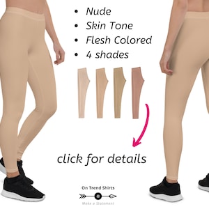 Flesh colored top tights for dance