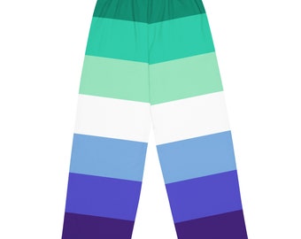 Pantaloni Pigiama Uomo Mnrsuu - Stampa Rainbow Pride, Comodi E Larghi