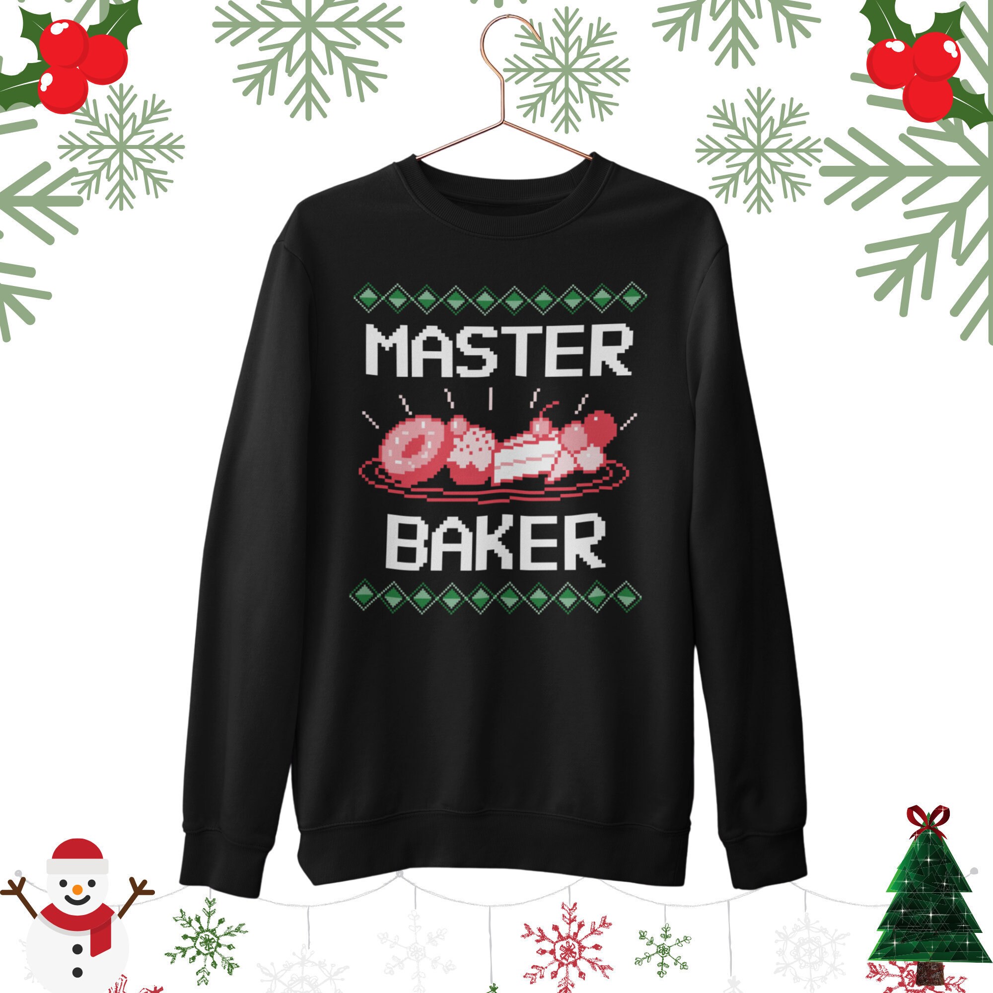 Master Baker Christmas Sweater Baking 