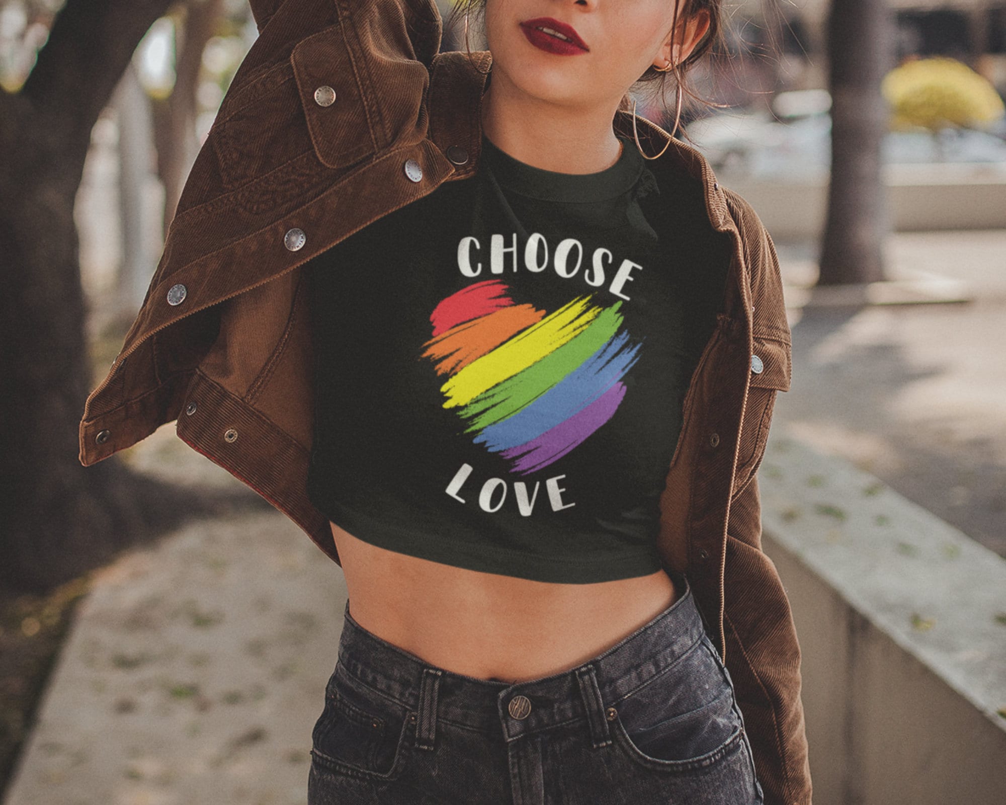 Gay Shirt, Human Rights Shirt, Equality Shirt, LGBTQ Crop Top, Pride Crop Top