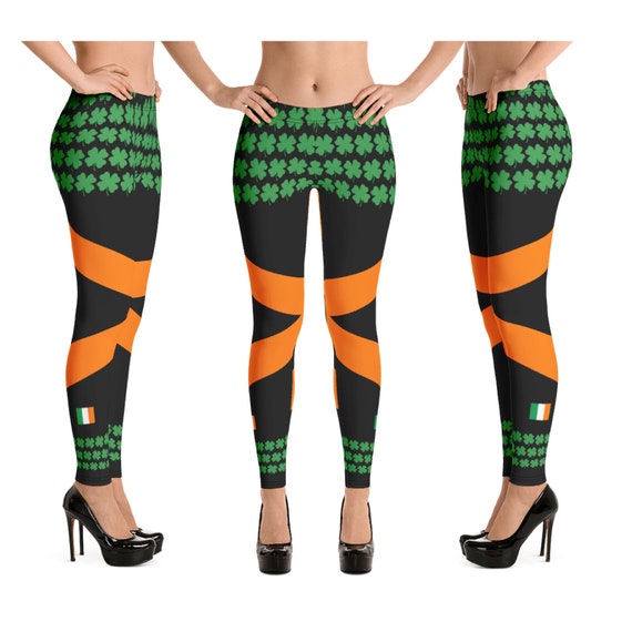 shamrock running tights