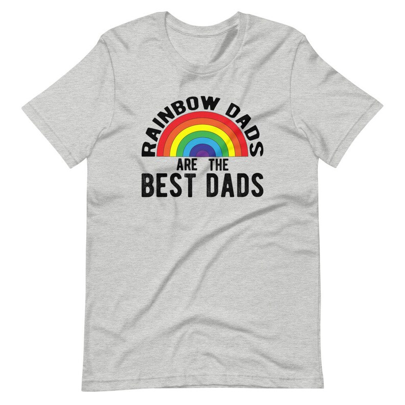Dad Rainbow Shirt Gay Best Dad Shirt Dad Ally Shirt LGBT Etsy