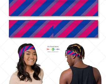 Bisexual Pride Flag Headband - Etsy
